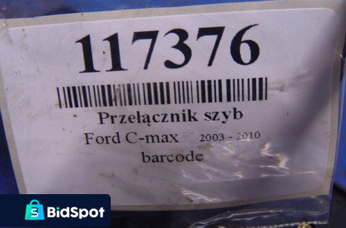 PANEL STEROWANIA SZYB FORD FOCUS C-MAX 1.8 16V BENZYNA 03168104