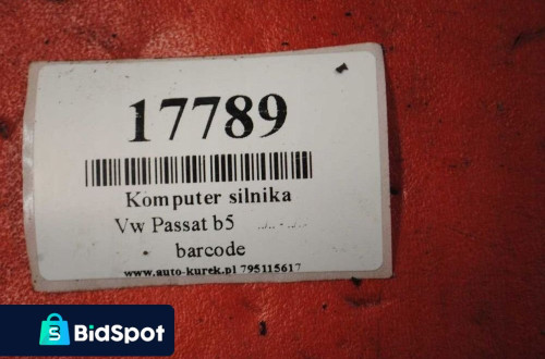 VOLKSWAGEN PASSAT B5 1.9TDI KOMPUTER SILNIKA 037906025T