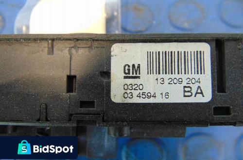 PRZEŁĄCZNIK SZYB OPEL ZAFIRA B 1.9CDTI KOD LAKIERU Z20R 13209204