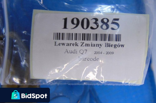 AUDI Q7 LEWAREK ZMIANY BIEGÓW