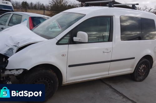0125 VOLKSWAGEN CADDY III 1.9TDI kompletny silnik sprawny 100% ! Kod silnika BSU