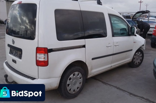 0125 VOLKSWAGEN CADDY III 1.9TDI kompletny silnik sprawny 100% ! Kod silnika BSU