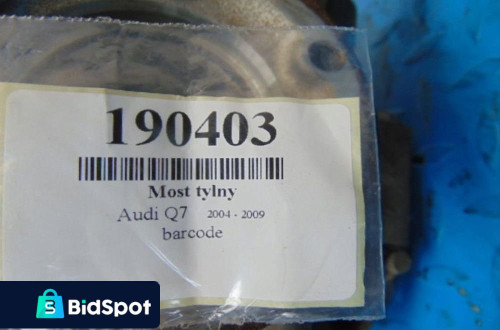 AUDI Q7 3.0TDI MOST TYLNY 4460310019