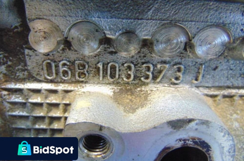 AUDI A3 8L GŁOWICA SILNIKA 1.6 8V 06B103373J