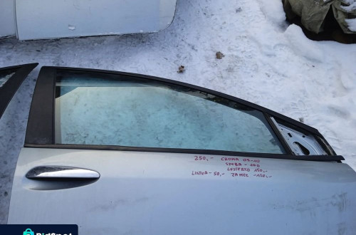 DRZWI PRAWE PRZEDNIE FIAT CROMA 05-10 SZYBA ZAMEK BOCZEK PANEL SZYB POJEDYŃCZY PODNOŚNIK SZYB LUSTERKO