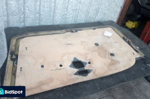bmw e23 7 tapicerka boczek drzwi lewa lewy przod przednia popielniczka