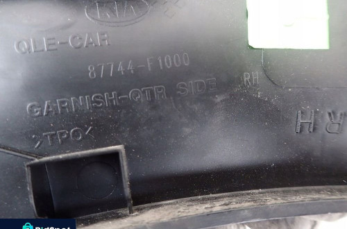 LISTWA NA BŁOTNIK PRAWY TYŁ KIA SPORTAGE 4 IV 16-