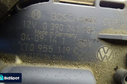 MECHANIZM WYCIERACZEK PRZÓD LEWY VOLKSWAGEN TOURAN 1.9TDI 1T0955023E