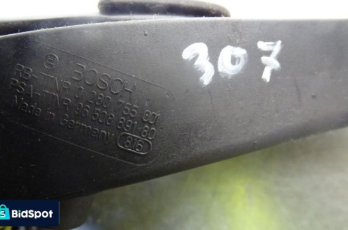 POTENCJOMETR GAZU PEUGEOT 307 1.6HDI 9650889180