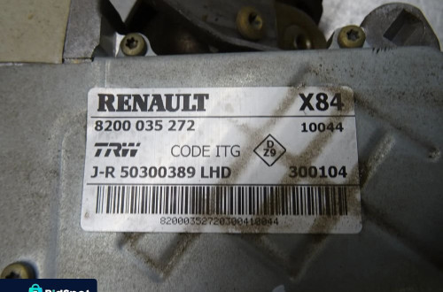 RENAULT SCENIC II 1.5 DCI WSPOMAGANIE ELEKTRYCZNE 8200035272