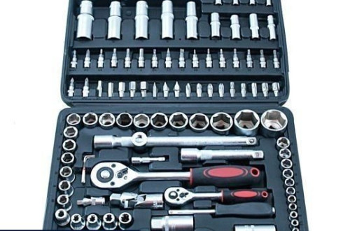 Zestaw Kluczy Nasdowych 1/4&#x27;&#x27; + 1/2&#x27;&#x27; Cv 108 Elementów