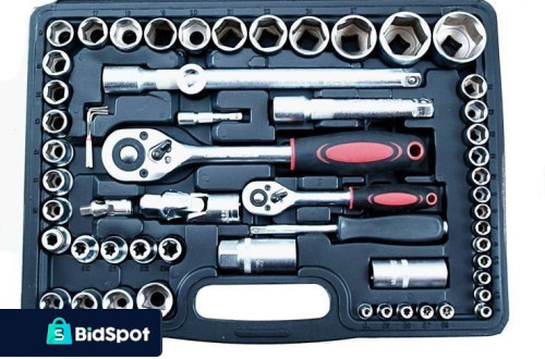 Zestaw Kluczy Nasdowych 1/4&#x27;&#x27; + 1/2&#x27;&#x27; Cv 108 Elementów
