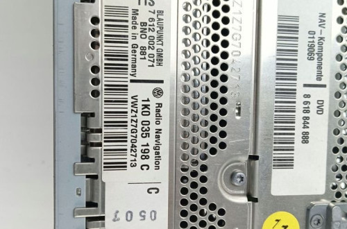 RADIO NAWIGACJA VOLKSWAGEN PASSAT B6 (2005-2010) 1K0035198C