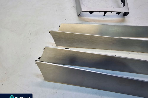 DEKORY AUDI A4 B8 A5 8K0863305 SZCZOTKOWANE ALUMINIUM