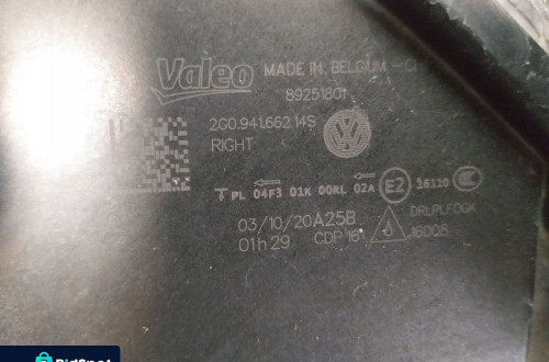 HALOGEN PRAWY VW POLO 17- 2G0941662