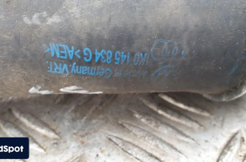 vw audi skoda rura waz przewod intercoolera 1k0145834g