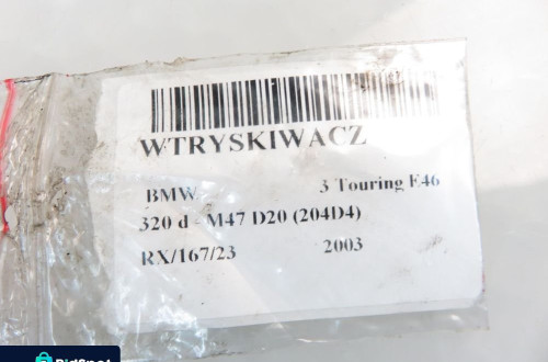 WTRYSKIWACZ BMW E46 320 D 0445110131