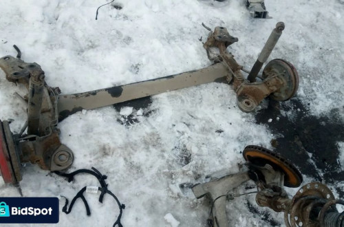 citroen c3 belka zawieszenia tyl tylnia tylna amortyzatory abs