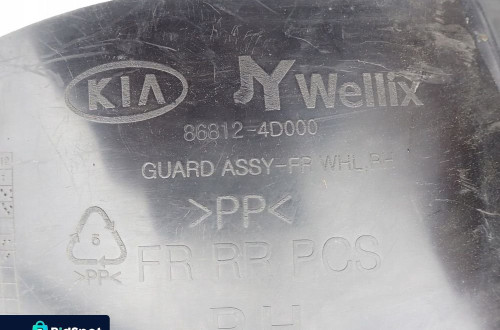 KIA CARNIVAL II NADKOLE PRAWE PRZÓD 86812-4D000