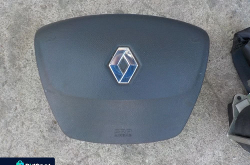 RENAULT SCENIC III DESKA KONSOLA PODUSZKI PASY