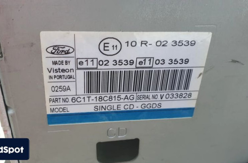 ford transit mk6 radioodtwarzacz radio fabryczne cd 6c1t-18c815-ag
