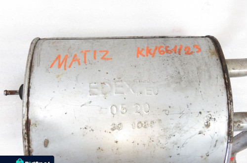 TŁUMIK KOŃCOWY DAEWOO MATIZ 0.8