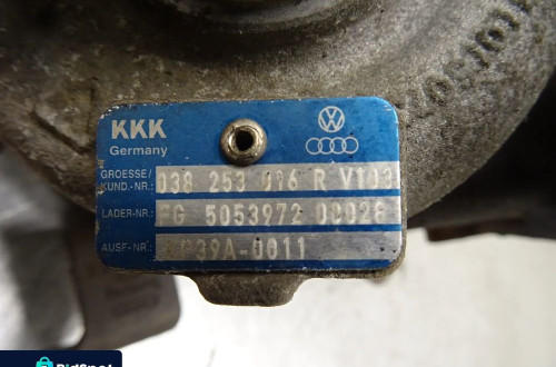 VW TOURAN I 03-05 1.9 TDI TURBINA TURBOSPRĘŻARKA 038253016R