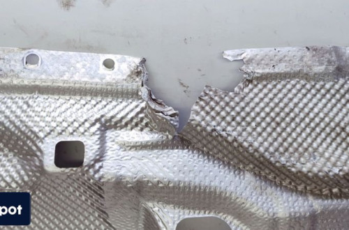 OSŁONA TERMICZNA TUNELU AUDI A6 C8 A7 4K0804160E