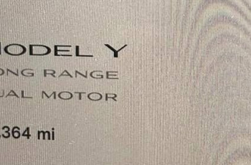 SILNIK ELEKTRYCZNY TYŁ TESLA MODEL Y LONG RANGE DUAL MOTOR 3D7 40TYŚ