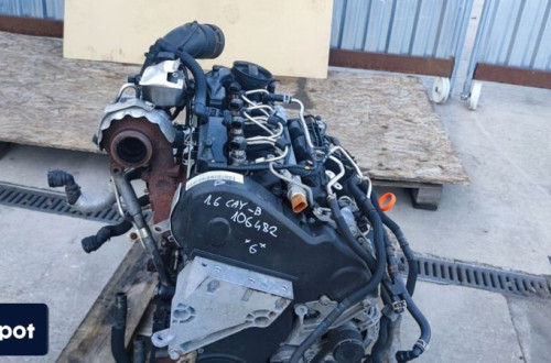 SILNIK KOMPLETNY AUDI VW SKODA 1.6 TDI CAYB *6