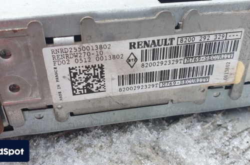 renault laguna ii lift radioodtwarzacz radio fabryczne cd 8200292329