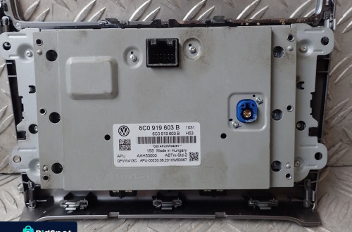 VW POLO 6R RADIO WYŚWIETLACZ CZYTNIK 6C0919603B 3Q0035842B