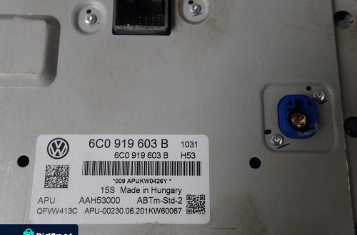 VW POLO 6R RADIO WYŚWIETLACZ CZYTNIK 6C0919603B 3Q0035842B