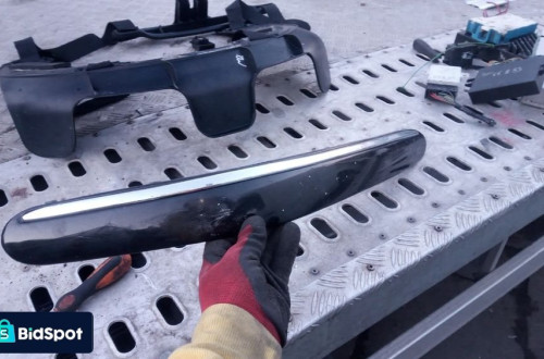 mercedes w220 s-klasa listwa zderzaka przod przednia prawa