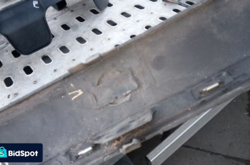 mercedes w220 s-klasa listwa zderzaka przod przednia prawa