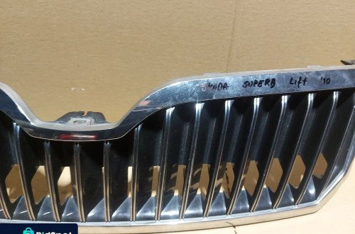 Atrapa chłodnicy grill Skoda Superb lift '10r 3T0853668B