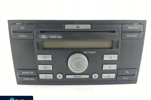 RADIO CD Z KODEM 6000 CD FORD FOCUS MK2 (2004-2007) 4M5T-18C815-AD
