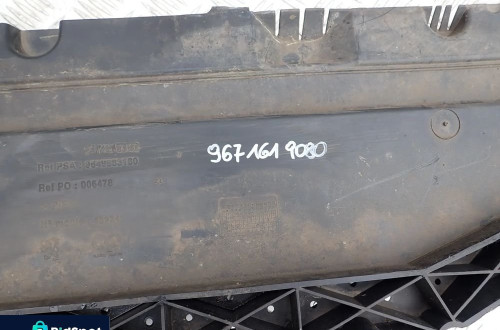 PEUGEOT 207 OSŁONA PŁYTA POD ZDERZAK PRZÓD 9671619080 RADOM