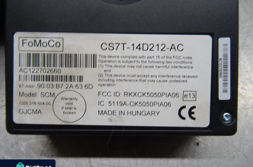 FORD FIESTA MK7 LIFT 12-17 1.6 TDCI MODUŁ STEROWNIK BLUETOOTH CS7T14D212AC