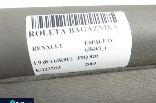 ROLETA BAGAŻNIKA RENAULT ESPACE IV