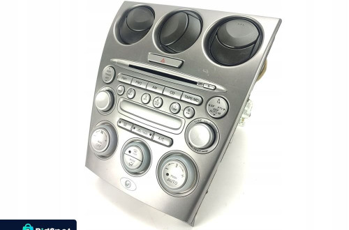 RADIO CD MP3 PANEL NAWIEWU KLIMATYZACJI MAZDA 6 I GG/GY (2002-2005)