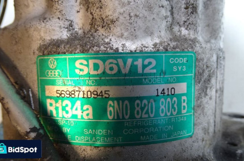 SPRĘŻARKA KLIMATYZACJI VOLKSWAGEN LUPO 1.0 6N0820803B