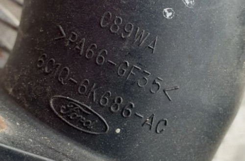 ford transit 2.4 tdci rura przewod dolot powietrza turbosprezarki turbiny 6c1q-6k686-ac