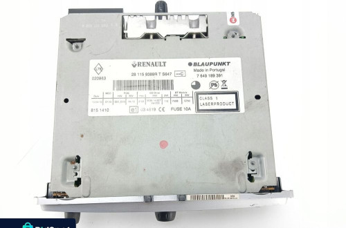 RADIO CD Z KODEM RENAULT SCENIC III 3 (2009-2011) 281159389R