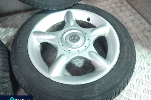 FELGI Z OPONAMI MINI CLUBMAN R55 I 1 16&#x27;&#x27; 6,5J 4X100 195/55R16 KLEBER