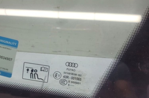 SZYBA KAROSERYJNA PRAWY TYŁ AUDI A4 B9 8W9 2015R