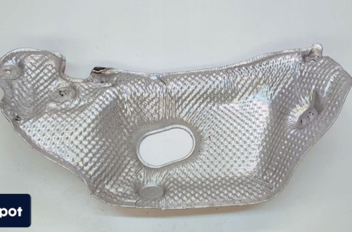 OSŁONA TERMICZNA ŚCIANY GRODZIOWEJ AUDI A6 C7 4G0863830B