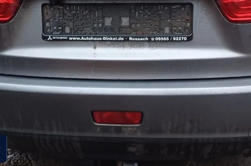 MITSUBISHI ASX I 12r  PAS TYLNY DUPA TYŁ