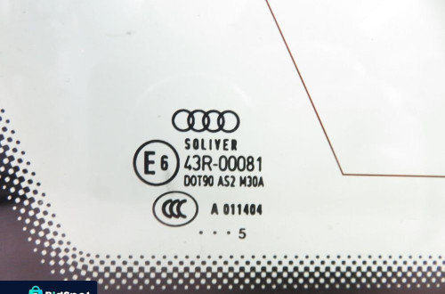 SZYBA KAROSERYJNA LEWA TYLNA AUDI A6 C6 KOMBI 2005