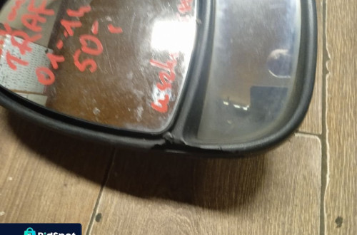 LUSTERKO TRAFIC VIVARO PRIMASTAR 01-14 LEWE MANUALNE USZKODZONE